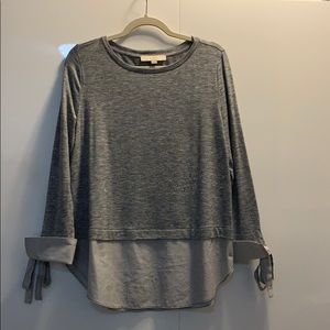 Loft Grey blouse